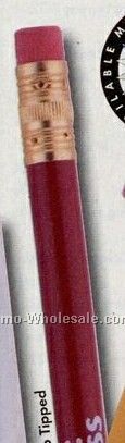 13/32" Jumbo Tipped Medium Yellow Pencil W/ Eraser (1 Color)