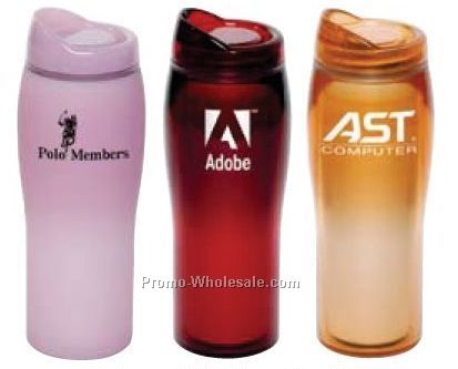 14 Oz. Double Wall Acrylic Travel Tumbler W/Vacuum Liner