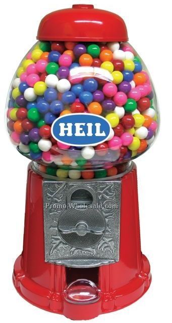 15" Gumball Machine W/ Gumballs