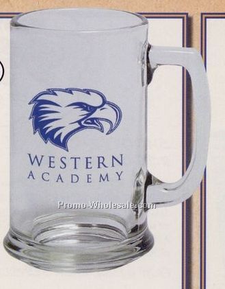 15 Oz. Glass Tankard Mug