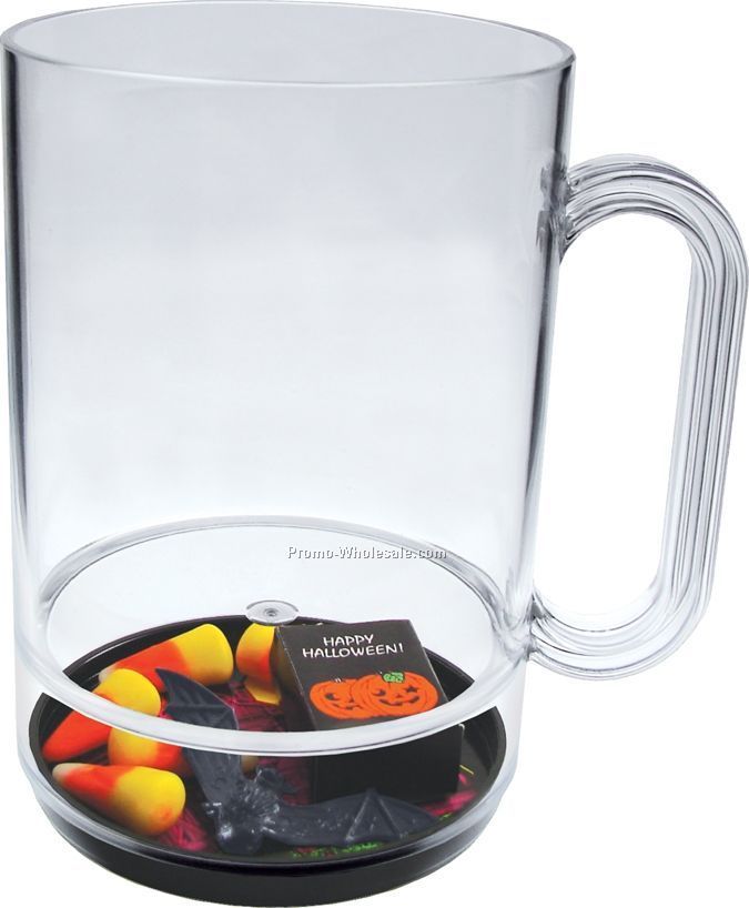 16 Oz. Trick Or Treat Compartment Mug