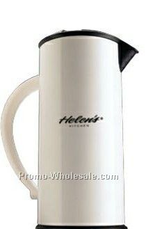 17 Oz. White Designer Pitcher