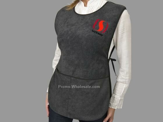 18" X 27"l Fleece Cobbler Apron Smock (Embroidered)