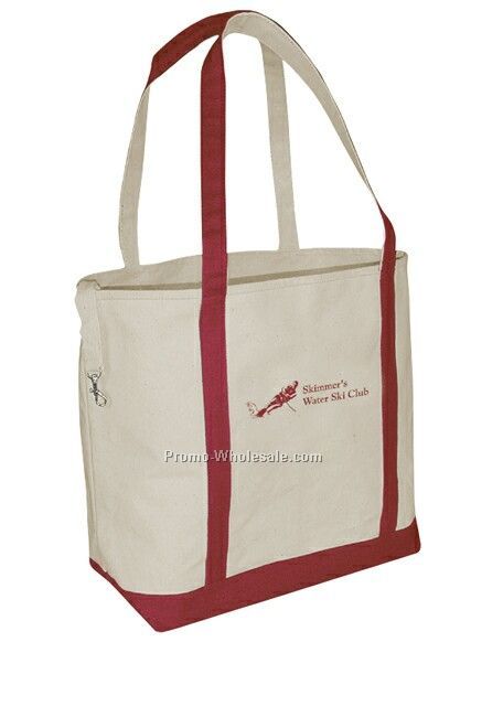 18"x13"x6" Small Accent Boat Tote Bag