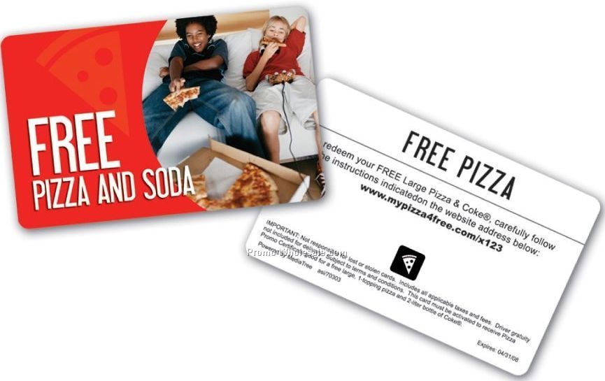 2 Free Pizza Gift Card (From Domino's Pizza)