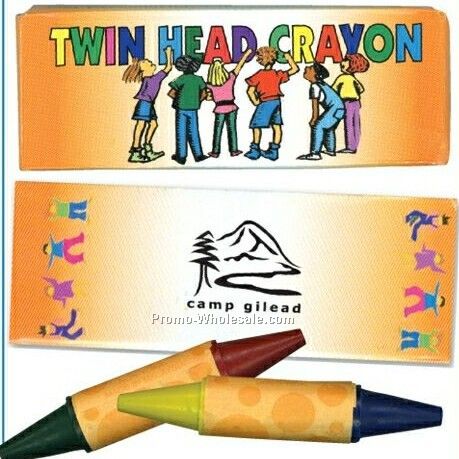 2 Pack Twin Head Crayons