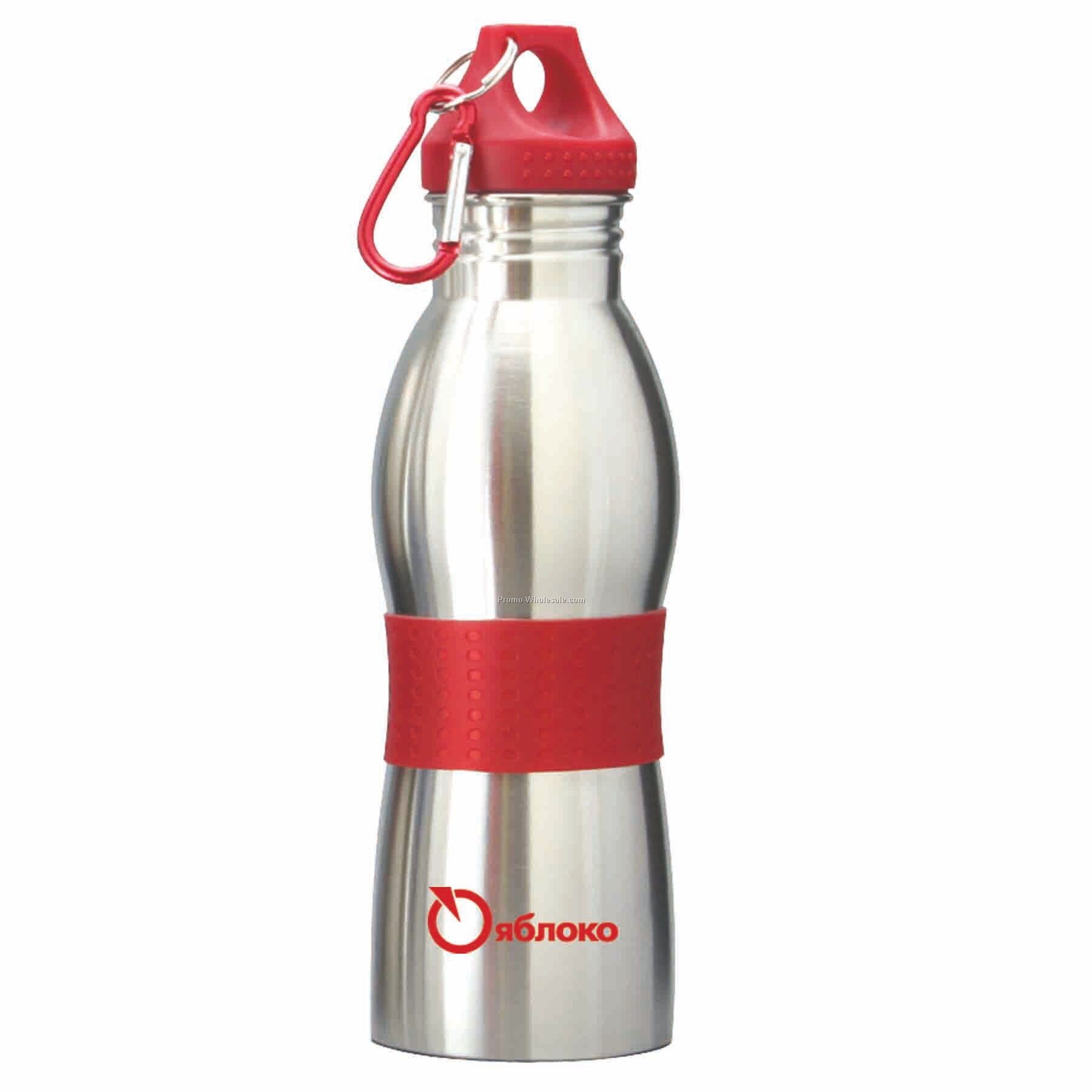20 Oz Stainless Steel Bottle, Red