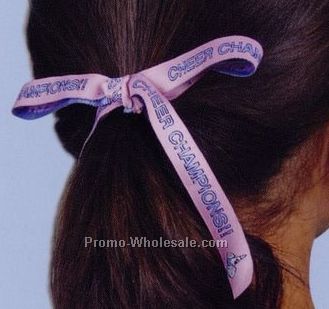 24" X 3/4" Wov-in Line Hair Ribbons - Elite Material