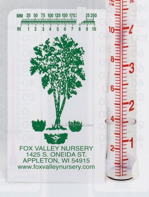 3-1/2"x5-1/2" Accumulation Rain Gauge