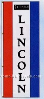 3'x8' Double Face Dealer Interceptor Logo Flags - Inco