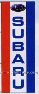 3'x8' Single Face Dealer Interceptor Logo Flags - Subaru