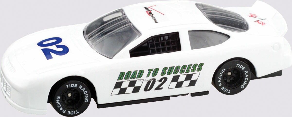 4-1/2" White Monte Carlo Die Cast Vehicles