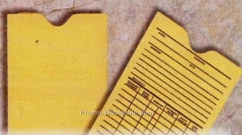 4-1/2"x8-3/4" No Print Open End 28 File Loan Jacket Envelope