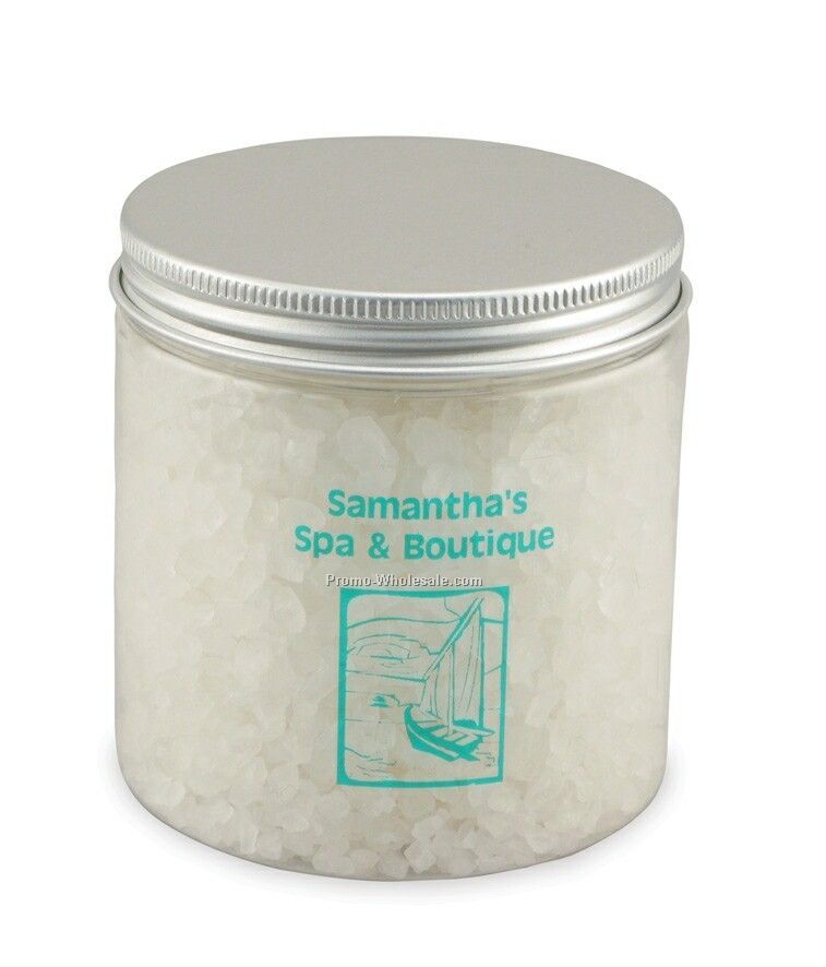 4 Oz. Calming Bath Crystals Salt Jar