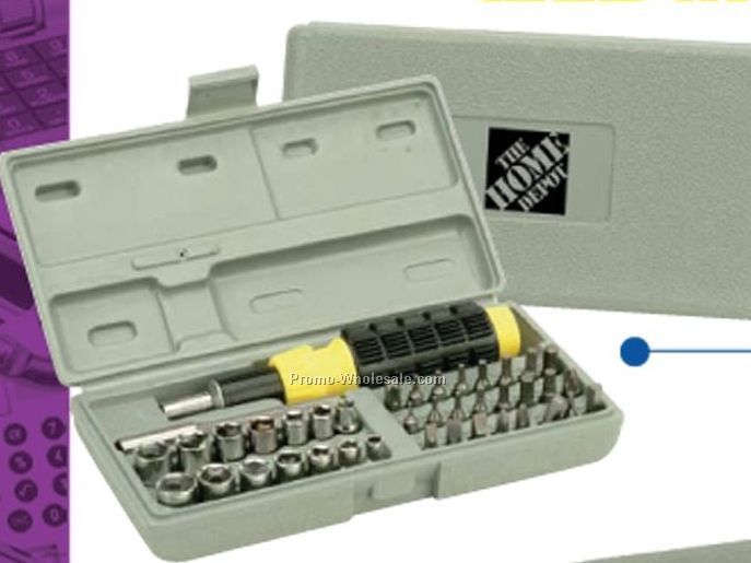 41 Piece Bit And Socket Set