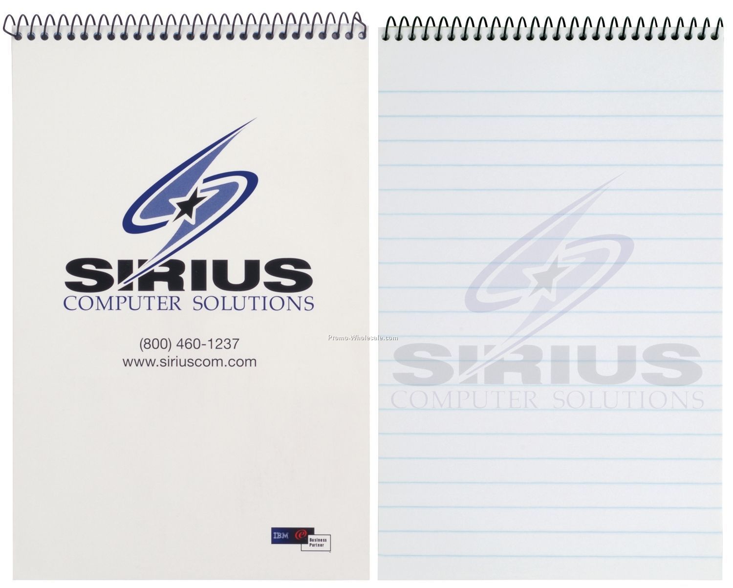 5-3/8"x8-3/8" Steno Notebook With Custom Insides