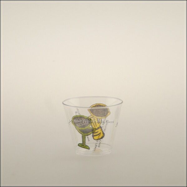 5 Oz. Clear Plastic Rocks Cup