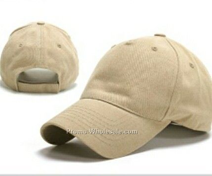 5-panel Brushed Cotton Twill Constructed Cap