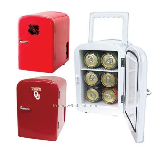 7"x10-1/2"x10" Mini Cooler & Warmer Personal Refrigerator