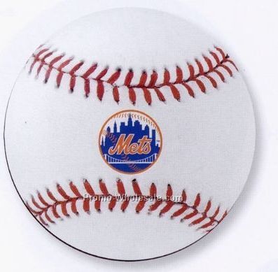 8"x1/8" Full Color Baseball Soft Surface Mouse Pad