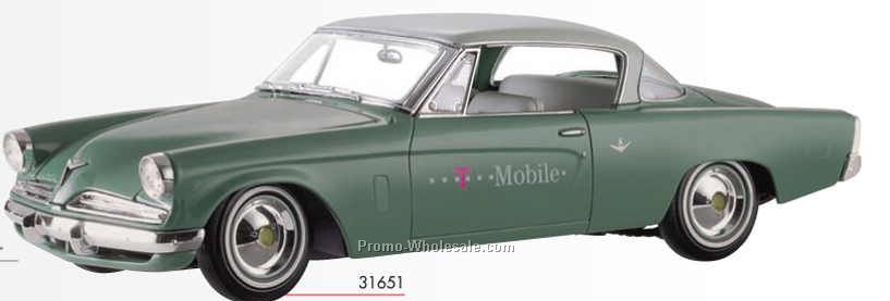 9" Green 1953 Studebaker Starliner Die Cast Replica Vehicle