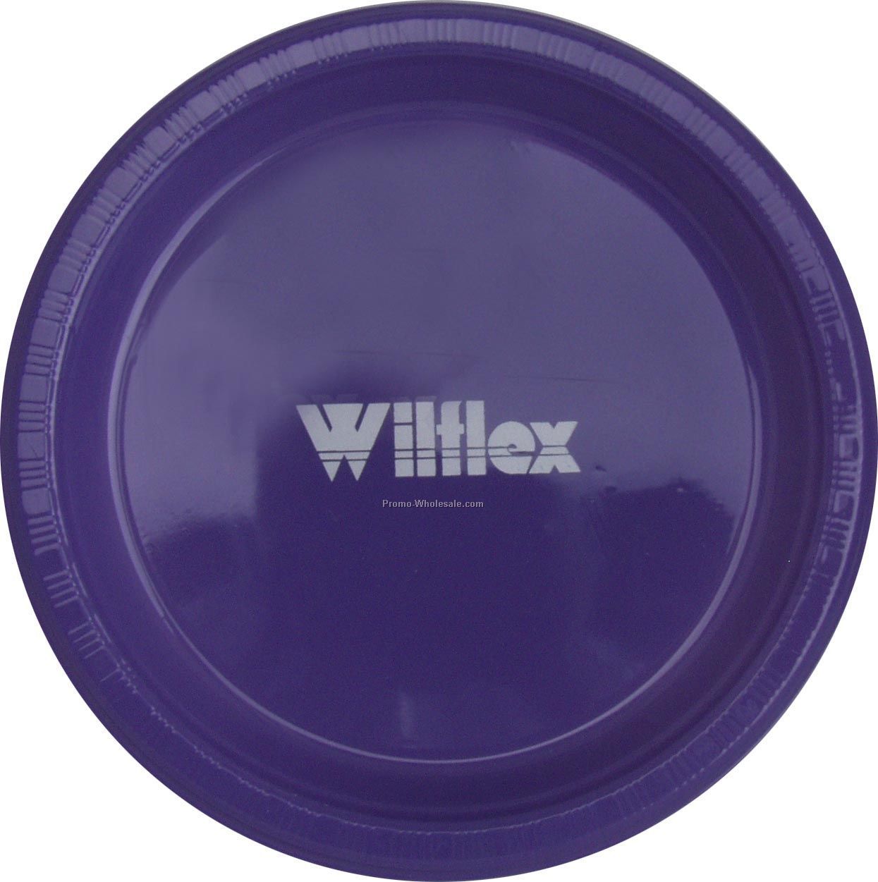 9" Purple Colorware Paper Plate