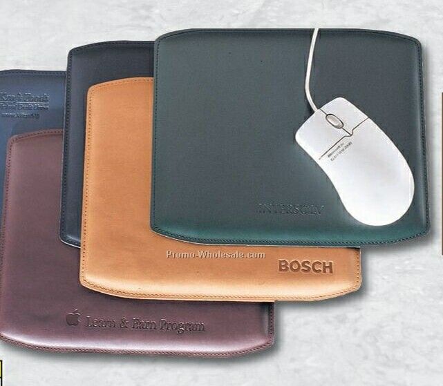 9-1/2"x8" Leather Mouse Pad