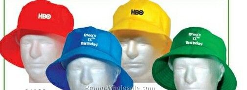 Assorted Neon Color Bucket Hats