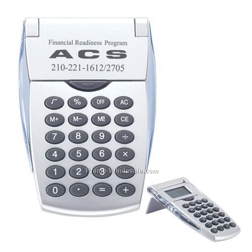 Auto Flip Up Pocket Calculator