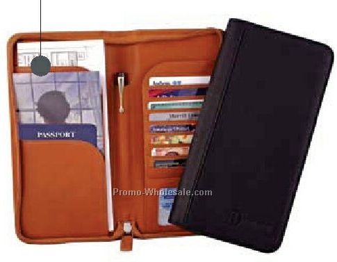 Bermahide Travel Document Holder With Zipper