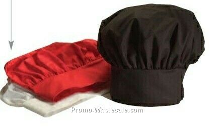 Black Chef Hat