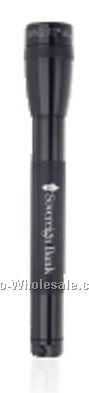 Black Mini Mag-lite AA Flashlight (5-3/4"x1"x11/16")