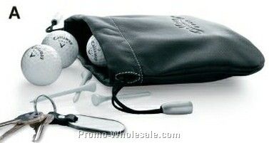 Callaway 6-ball Leather Pouch