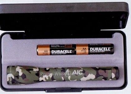 Camouflage AA Mini Mag-lite Flashlight