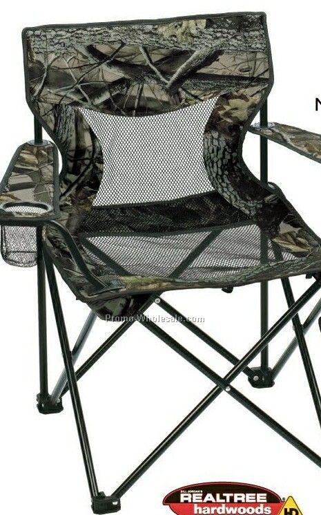Camouflage Mesh Camp Chair