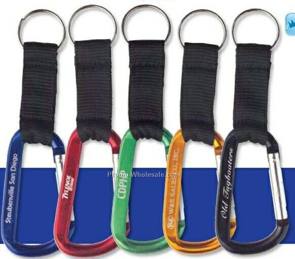 Carabiner W/ Strap