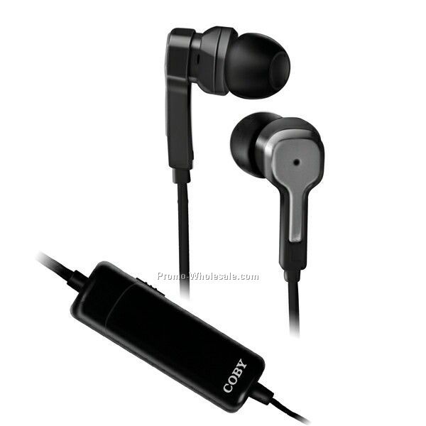 Coby High Performance Noise Cancellation Digital Stereo Earphone