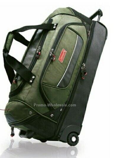 Coleman Adventure 30" Drop Bottom Rolling Duffel Bag