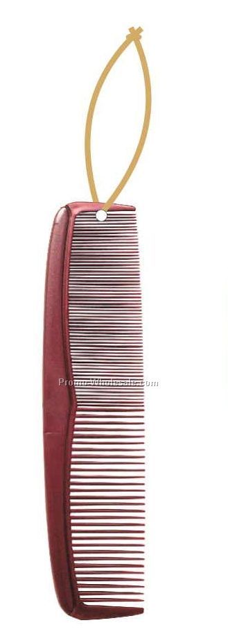 Comb Executive Line Ornament W/ Mirrored Back (12 Square Inch)