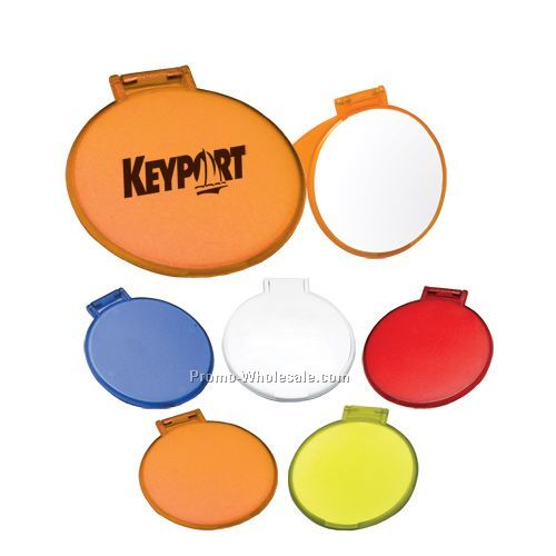 Compact Round Mirror