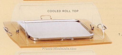 Cooled Roll Top For Serving Cart (Tanganika Finish)