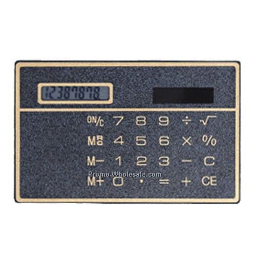 Credit Card Size Solar Calculator