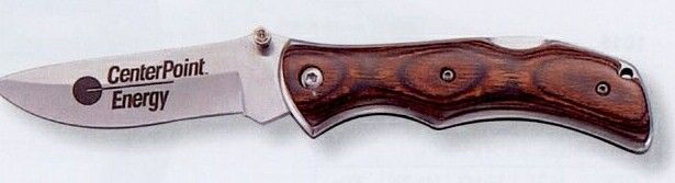 Dakota "ranger" Pocket Knife With Pakkawood Handle