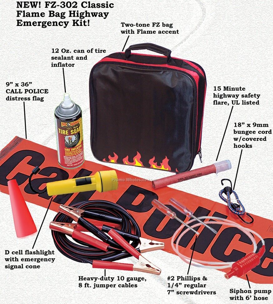 Deluxe Flame Bag Highway Kit