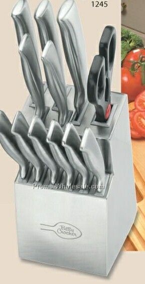 Deluxe Knife Set W/ Steel Block