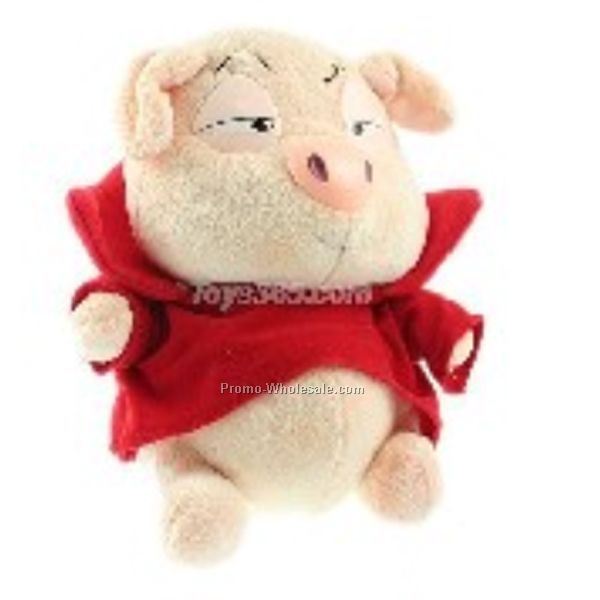 Dressing Pig Plush Toy
