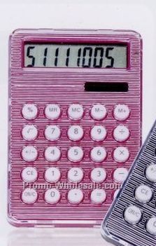 Dual Power Designer Calculator (Pink)
