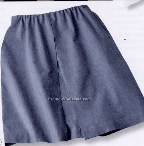 Elastic Waist Split Skirt (Xs-3x)