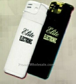 Electronic Disposable Lighter (White/ Black)