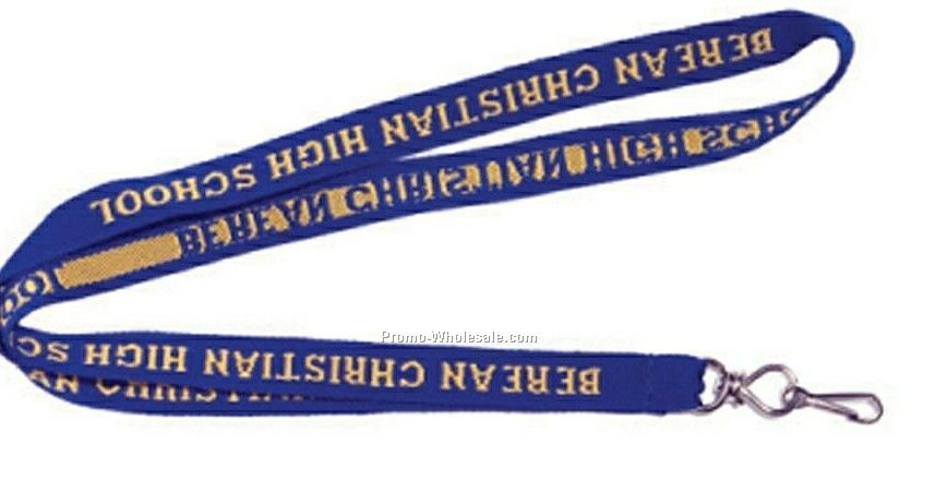 Embroidered Lanyard - 3/4"